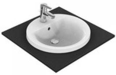 Connect inbouwwastafel rond - Ideal standard