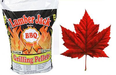 Pellets BBQ 100 % esdoorn Lumberjack 